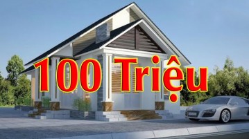 Mẫu nhà cấp 4 giá từ 100 đến 200 triệu mau nha 100 triệu