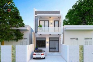Mẫu nhà ống 1 trệt 1 lầu