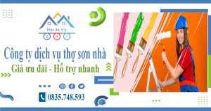 Công ty dịch vụ thợ sơn nhà tại Cam Ranh【Lh 0835748593】