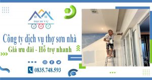 Công ty dịch vụ thợ sơn nhà tại Hóc Môn – Hotline 0835748593
