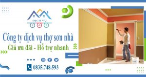 Công ty dịch vụ thợ sơn nhà tại Tp Dĩ An – Hotline 0835748593