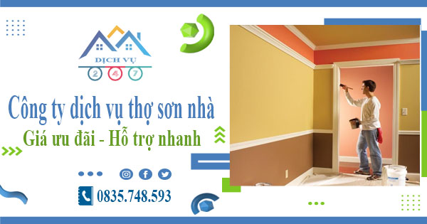 Công ty dịch vụ thợ sơn nhà tại Tp Dĩ An - Hotline 0835748593