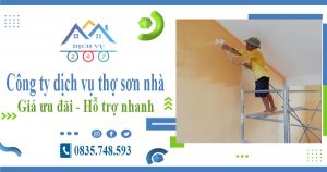 Công ty dịch vụ thợ sơn nhà tại Tp Tân An – Hotline 0835748593