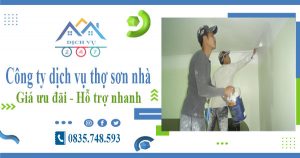 Công ty dịch vụ thợ sơn nhà tại Vũng Tàu – Hotline 0835748593