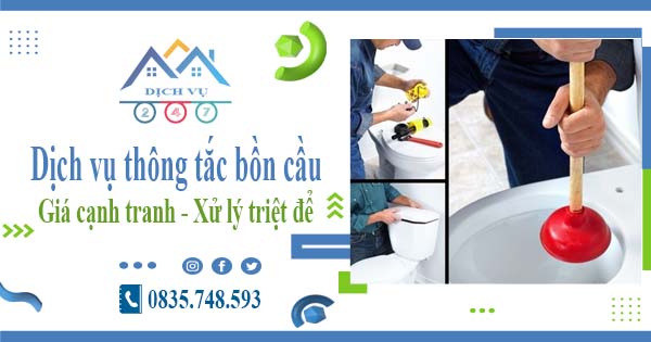 Báo giá dịch vụ thông tắc bồn cầu tại Ba Đình -【Chỉ từ 300K】