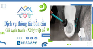 Báo giá dịch vụ thông tắc bồn cầu tại Bắc Kạn -【Chỉ từ 300k】