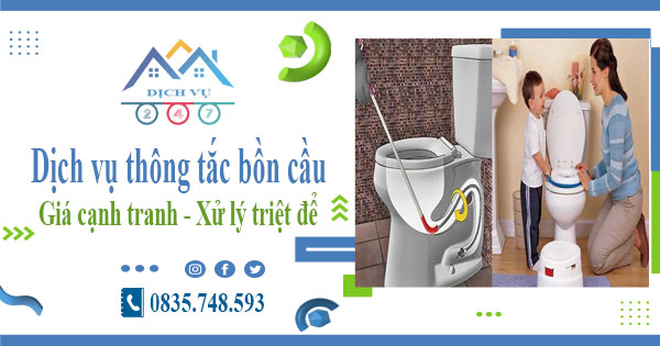 Báo giá dịch vụ thông tắc bồn cầu tại Bắc Ninh -【Chỉ từ 300k】