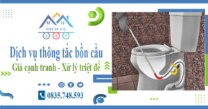 Báo giá dịch vụ thông tắc bồn cầu tại Bình Phước -【Chỉ 300k】