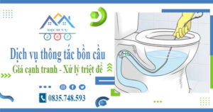 Báo giá dịch vụ thông tắc bồn cầu tại Buôn Ma Thuột – Chỉ 300k