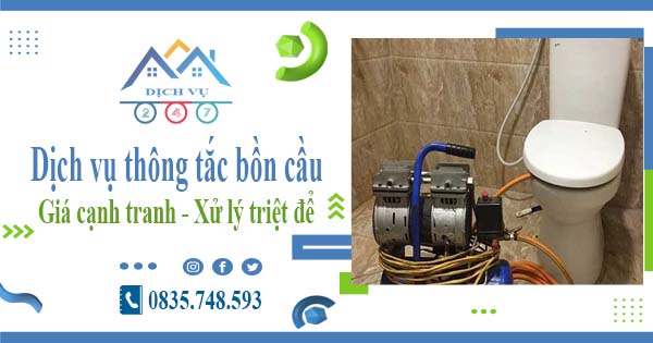 Báo giá dịch vụ thông tắc bồn cầu tại Hà Nội【Giá chỉ từ 300k】