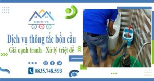 Báo giá dịch vụ thông tắc bồn cầu tại Hoàn Kiếm -【Chỉ 300K】