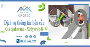 Báo giá dịch vụ thông tắc bồn cầu tại Hưng Yên【Chỉ từ 300k】