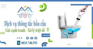 Báo giá dịch vụ thông tắc bồn cầu tại Kiên Giang -【Chỉ 300k】