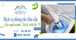 Báo giá dịch vụ thông tắc bồn cầu tại Lào Cai -【Chỉ từ 300k】