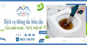 Báo giá dịch vụ thông tắc bồn cầu tại Long Khánh【Chỉ 300k】