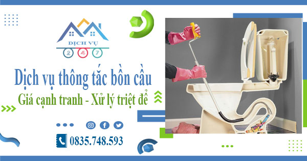 Báo giá dịch vụ thông tắc bồn cầu tại Móng Cái【Chỉ từ 300k】