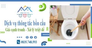 Báo giá dịch vụ thông tắc bồn cầu tại Nha Trang【Chỉ từ 300k】