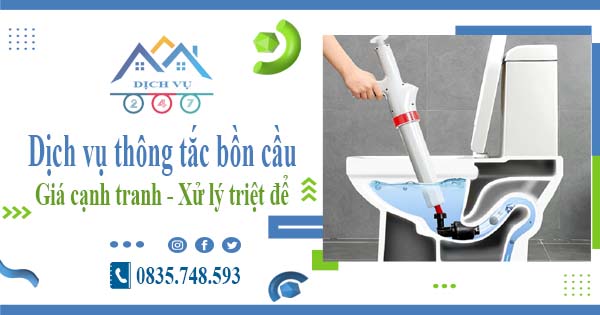 Báo giá dịch vụ thông tắc bồn cầu tại Nhơn Trạch【Chỉ 300k】