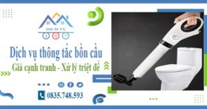 Báo giá dịch vụ thông tắc bồn cầu tại Ninh Thuận -【Chỉ 300k】