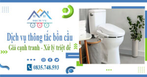 Báo giá dịch vụ thông tắc bồn cầu tại Sơn La -【Chỉ từ 300k】