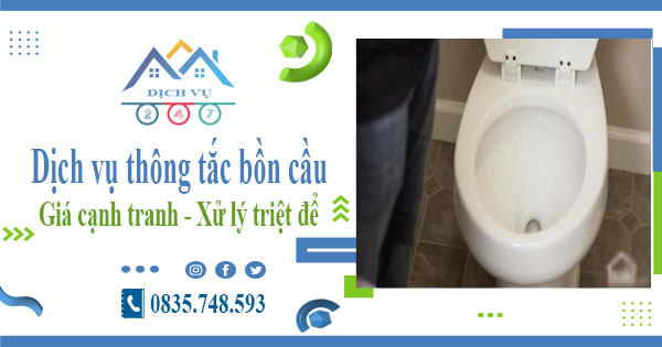 Báo giá dịch vụ thông tắc bồn cầu tại Thái Bình【Chỉ từ 300k】