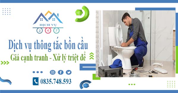 Báo giá dịch vụ thông tắc bồn cầu tại Thường Tín -【Chỉ 300k】