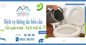 Báo giá dịch vụ thông tắc bồn cầu tại Tp Gia Nghĩa【Chỉ 300k】