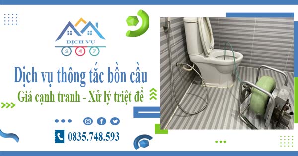 Báo giá dịch vụ thông tắc bồn cầu tại Tp Hà Tiên -【Chỉ 300k】