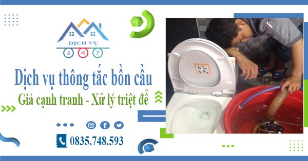 Báo giá dịch vụ thông tắc bồn cầu tại Tp Hội An【Chỉ từ 300k】