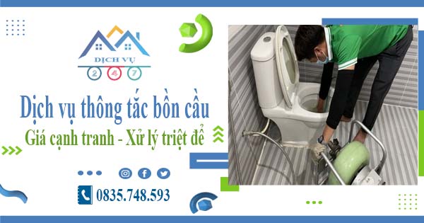 Báo giá dịch vụ thông tắc bồn cầu tại Tp Ngã Bảy【Chỉ 300k】