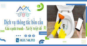 Báo giá dịch vụ thông tắc bồn cầu tại Tp Phổ Yên -【Chỉ 300k】