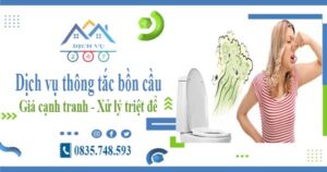 Báo giá dịch vụ thông tắc bồn cầu tại Tp Thuận An【Chỉ 300k】