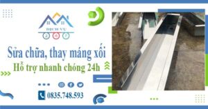 Báo giá sửa chữa, thay máng xối tại Bình Tân – Lh 0835 748 593