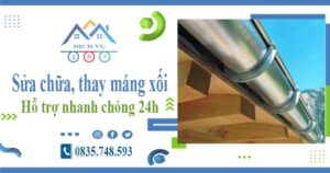 Báo giá sửa chữa, thay máng xối tại Dĩ An – Lh 0835 748 593