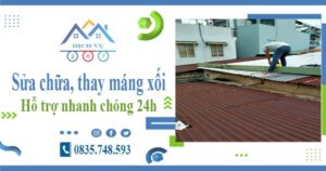 Báo giá sửa chữa, thay máng xối tại Quận 12 – Lh 0835 748 593