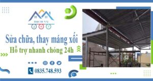 Báo giá sửa chữa, thay máng xối tại Tân Bình – Lh 0835 748 593