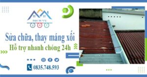 Báo giá sửa chữa, thay máng xối tại Tân Uyên – Lh 0835 748 593