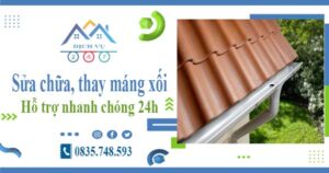 Báo giá sửa chữa, thay máng xối tại Thuận An – Lh 0835 748 593