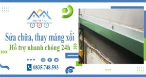 Báo giá sửa chữa, thay máng xối tại Vũng Tàu – Lh 0835 748 593