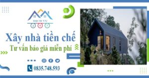 Chi phí xây nhà tiền chế tại Bình Chánh【Chỉ từ 1.5OO.OOO₫/m²】